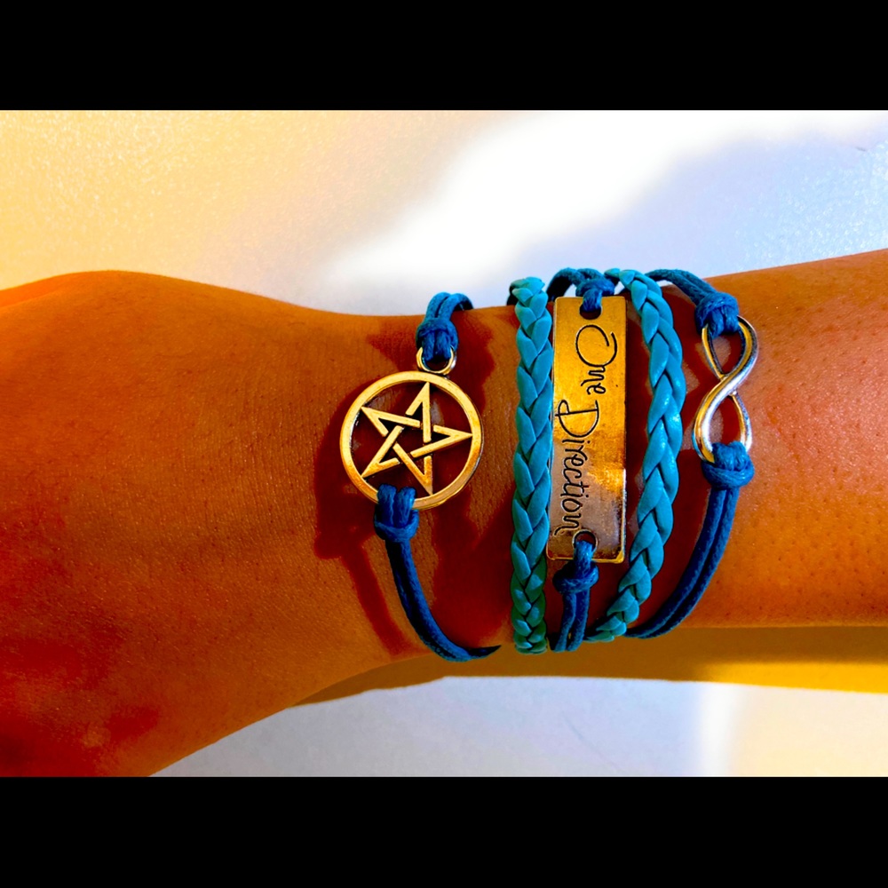 Leather Bracelets For Women Men gift cuff bracelet